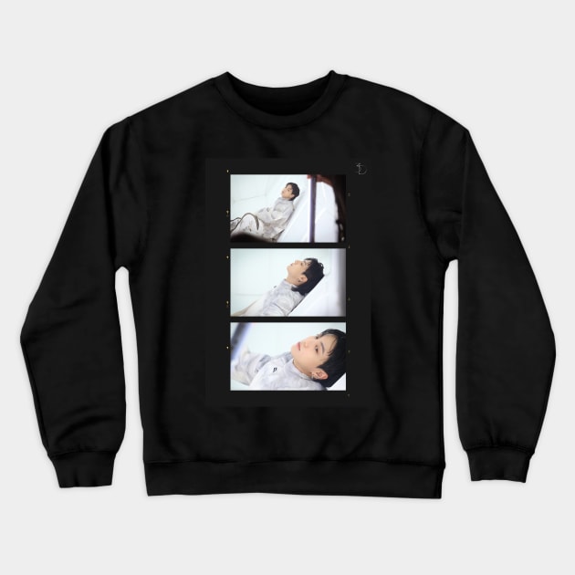 Jung Kook Golden Jungkook Crewneck Sweatshirt by Wacalac